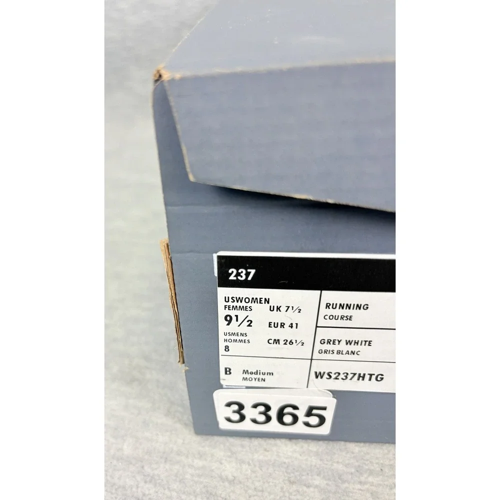 New Balance 237 Womens 9.5 Mint Green Cream Grey White Running Sneakers - Picture 8 of 11